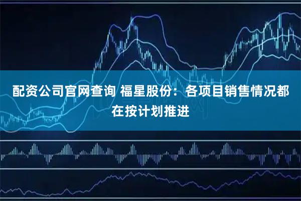 配资公司官网查询 福星股份：各项目销售情况都在按计划推进